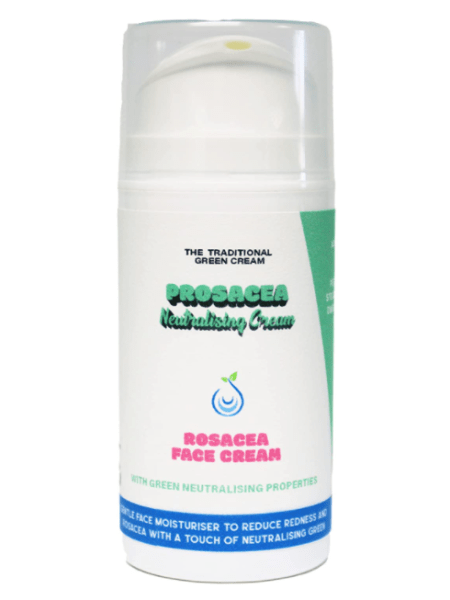PROSACEA Face Cream 100ml | Reduce Rosacea & Redness | The Traditional Green Cream